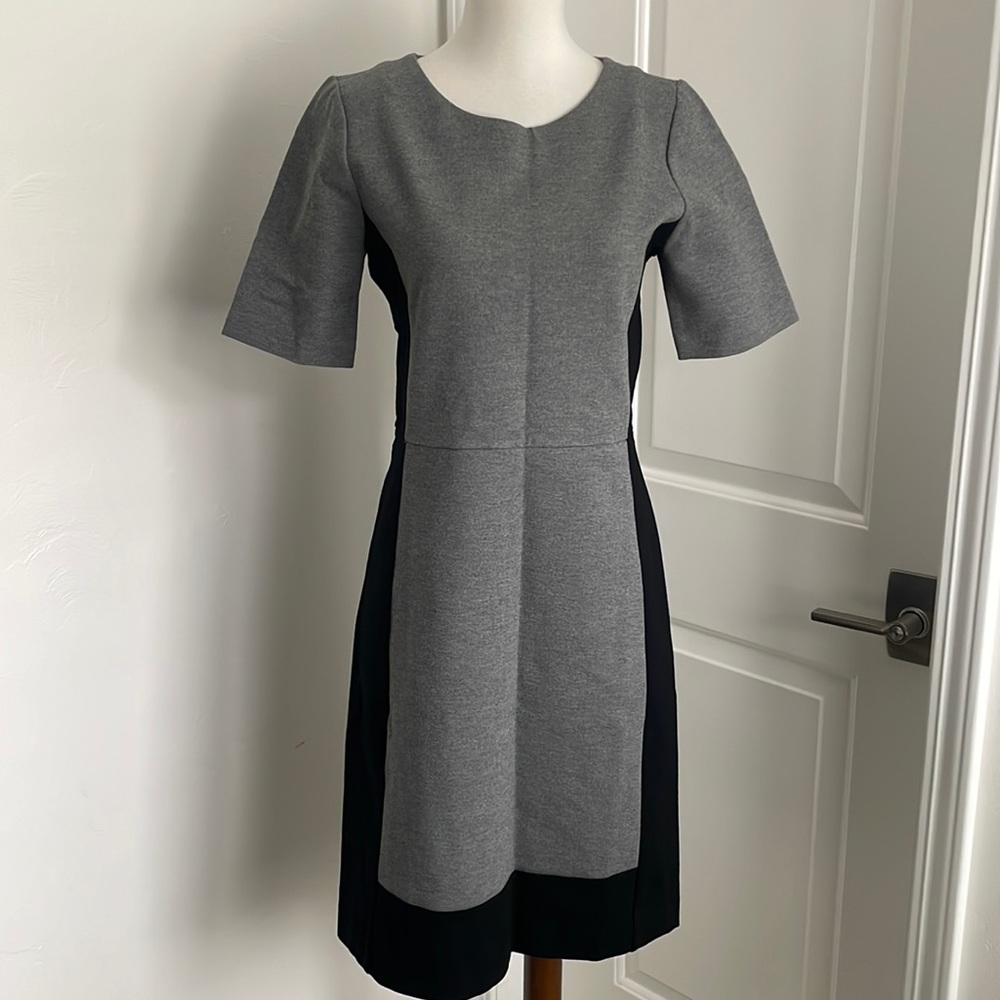 EUC J. Crew colorblock thick fabric dress